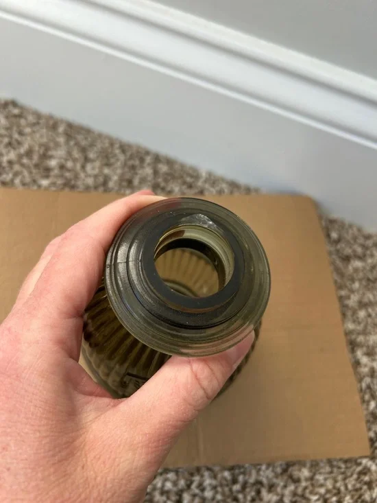 Viking Vintage Glass Pot Belly Stove Fairy Lamp Gray - Picture 3 of 12